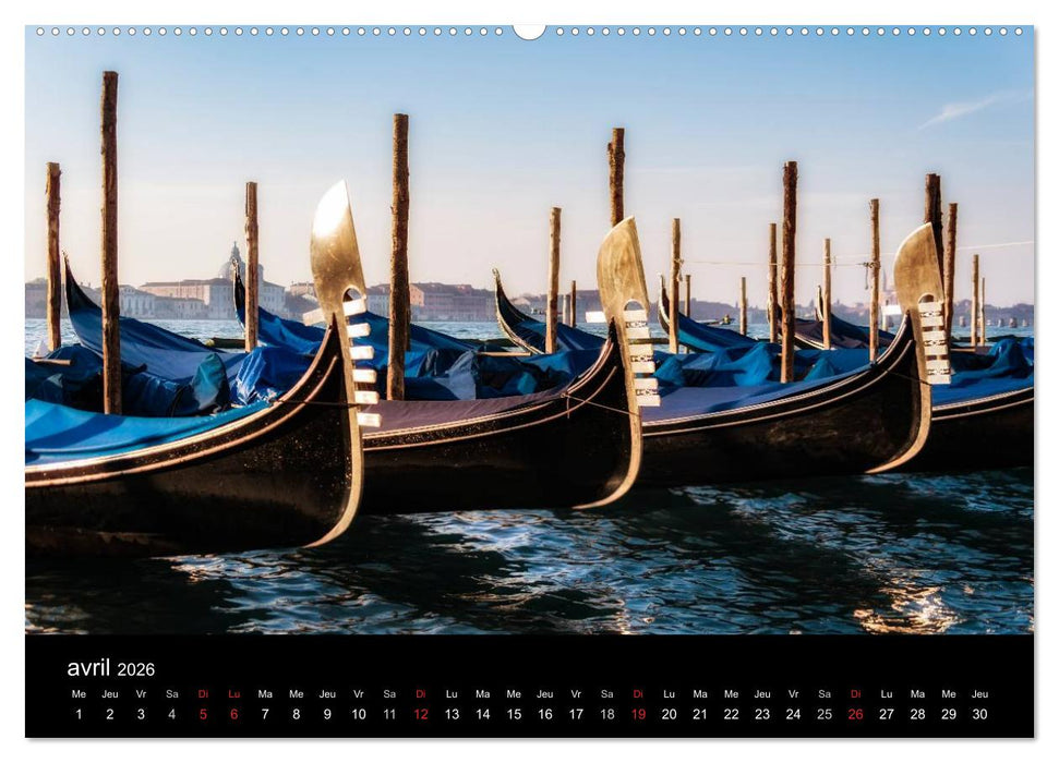 Venise Impressions (CALVENDO Calendrier supérieur 2026)