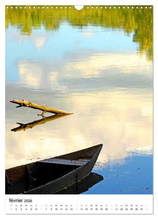 Reflets d'eau (CALVENDO Calendrier mensuel 2026)