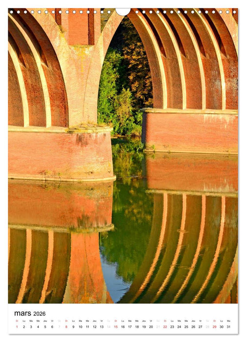 Reflets d'eau (CALVENDO Calendrier mensuel 2026)