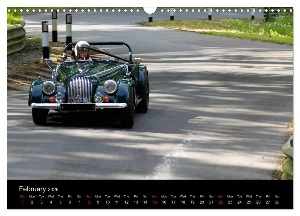 Morgan, the last real sports car (CALVENDO Monthly Calendar 2026)
