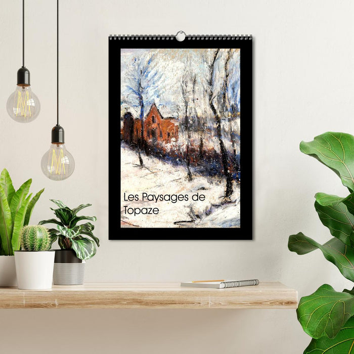 Les Paysages de Topaze (CALVENDO Calendrier mensuel 2026)