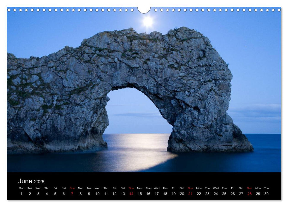 Dorset (CALVENDO Monthly Calendar 2026)