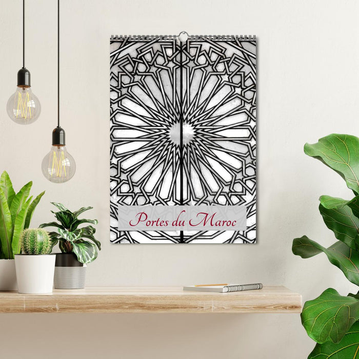 Portes du Maroc (CALVENDO Calendrier mensuel 2026)