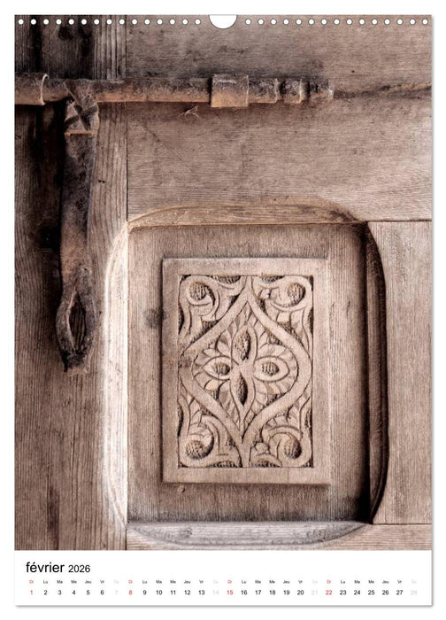 Portes du Maroc (CALVENDO Calendrier mensuel 2026)