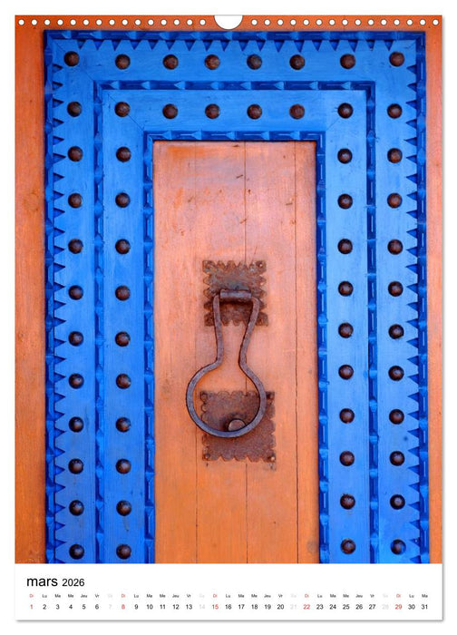 Portes du Maroc (CALVENDO Calendrier mensuel 2026)