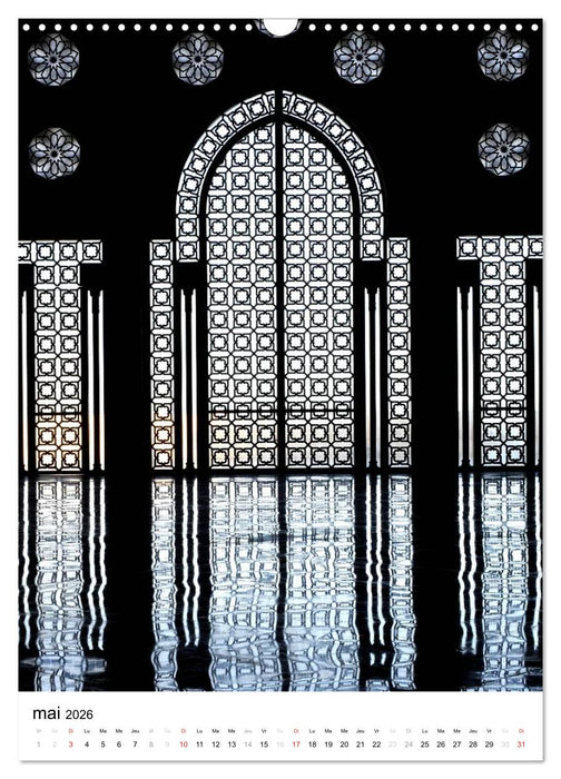 Portes du Maroc (CALVENDO Calendrier mensuel 2026)
