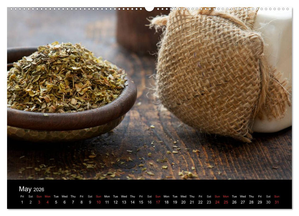 SPICES (CALVENDO Premium-Calendar 2026)