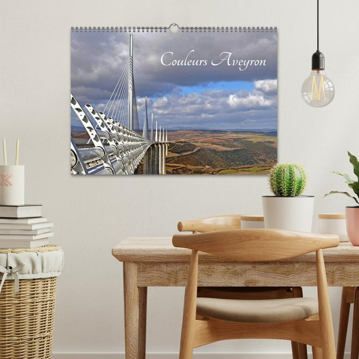 Couleurs Aveyron (CALVENDO Calendrier mensuel 2026)