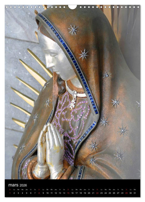 Lourdes en lumière (CALVENDO Calendrier mensuel 2026)