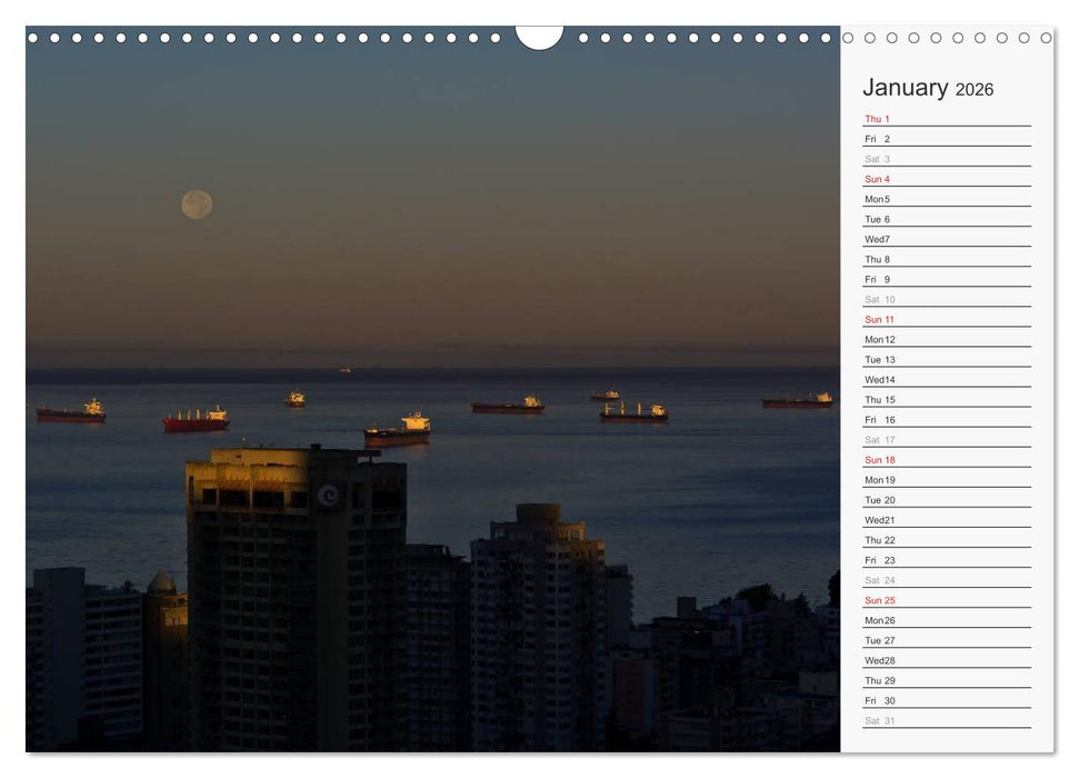Vancouver Perspectives (CALVENDO Monthly Calendar 2026)