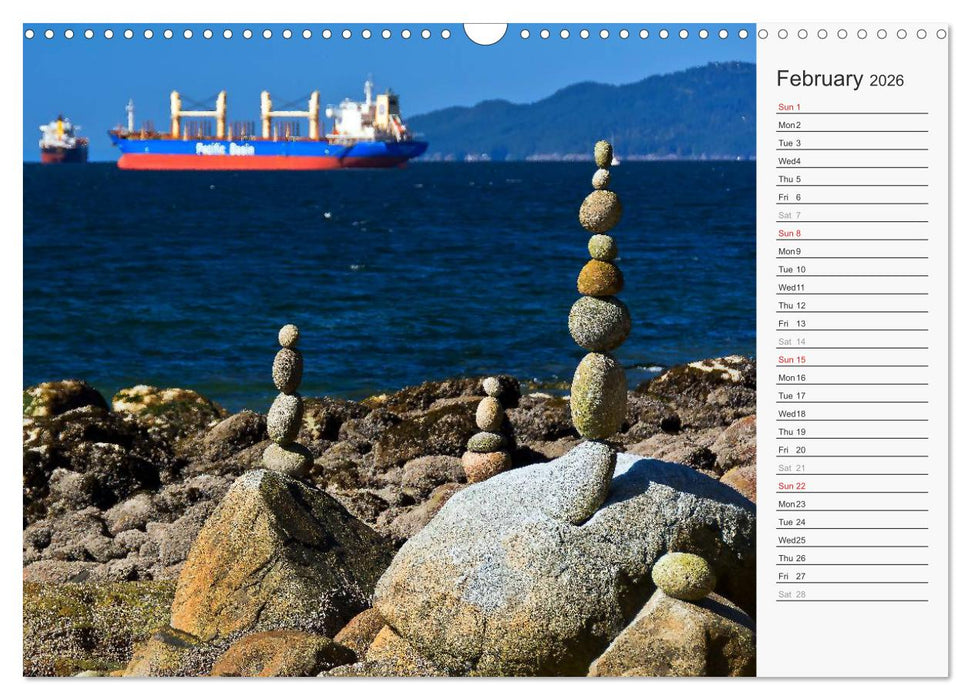 Vancouver Perspectives (CALVENDO Monthly Calendar 2026)