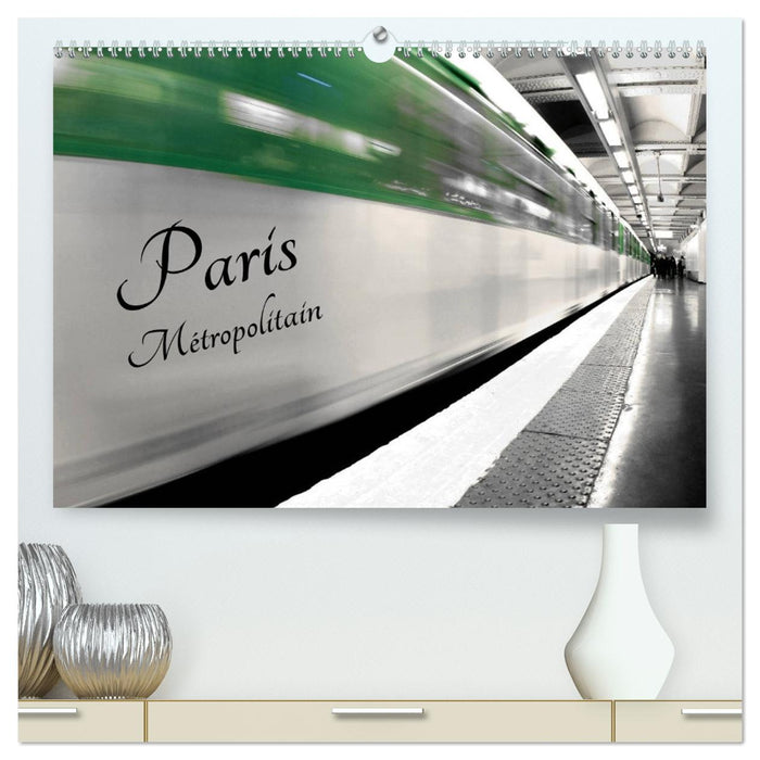 Paris Métropolitain (CALVENDO Calendrier supérieur 2026)
