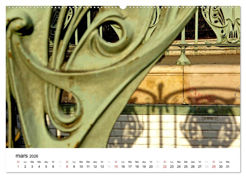 Paris Métropolitain (CALVENDO Calendrier supérieur 2026)
