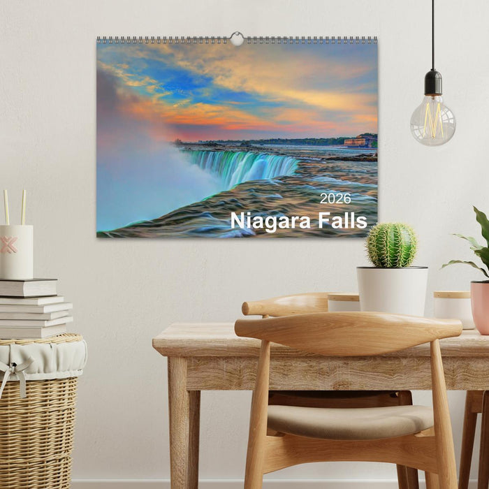 Niagara Falls 2026 (CALVENDO Monthly Calendar 2026)