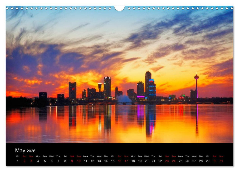 Niagara Falls 2026 (CALVENDO Monthly Calendar 2026)