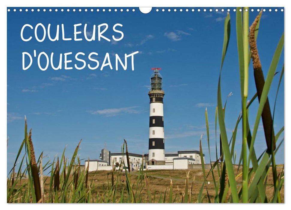 COULEURS d'OUESSANT (CALVENDO Calendrier mensuel 2026)
