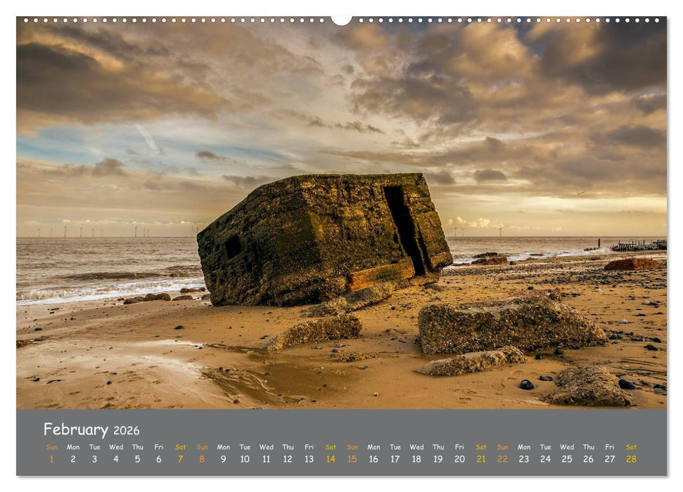 Sand n Sea in Norfolk (CALVENDO Premium-Calendar 2026)