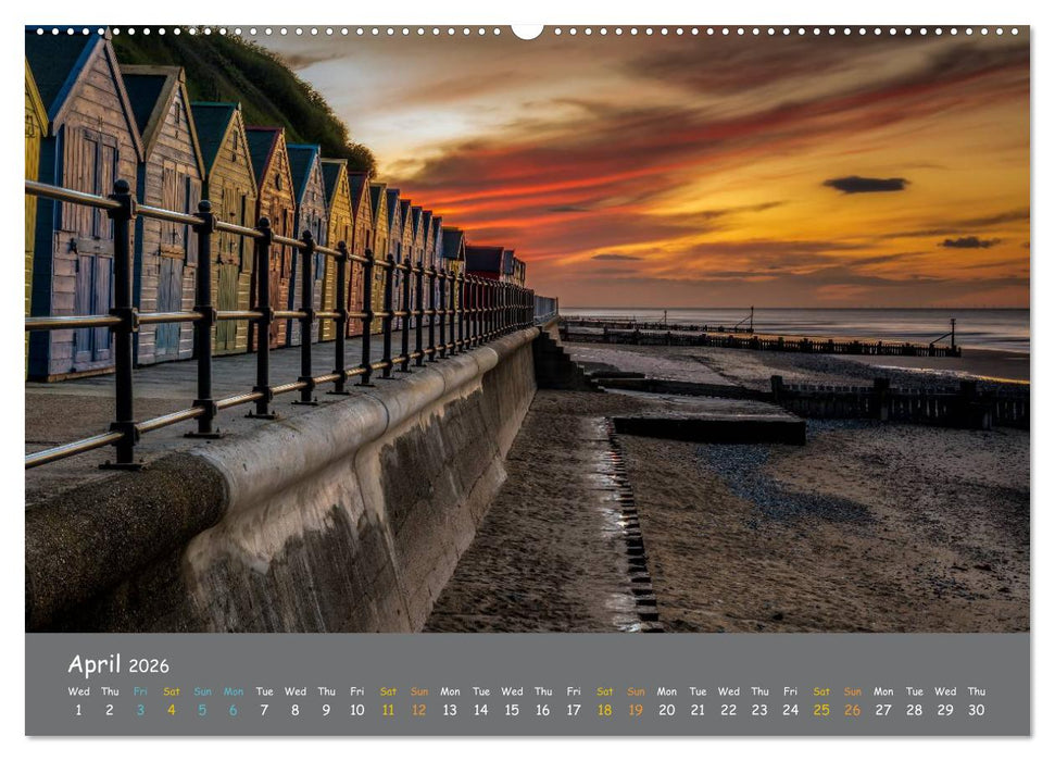 Sand n Sea in Norfolk (CALVENDO Premium-Calendar 2026)