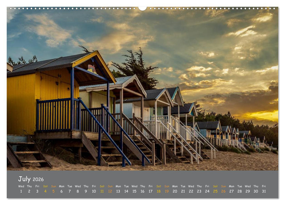 Sand n Sea in Norfolk (CALVENDO Premium-Calendar 2026)