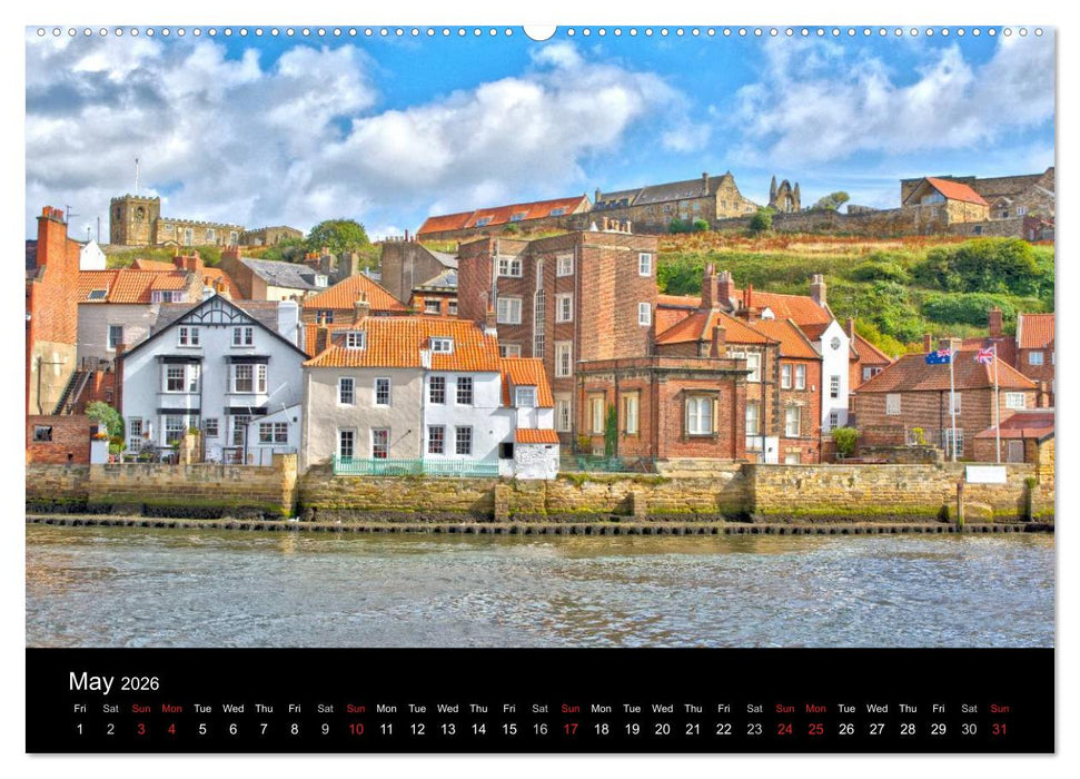 Whitby Harbour (CALVENDO Premium-Calendar 2026)