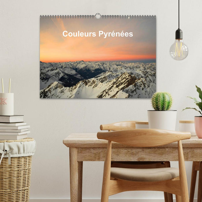 Couleurs Pyrénées (CALVENDO Calendrier mensuel 2026)