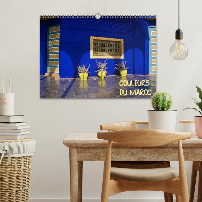 COULEURS DU MAROC (CALVENDO Calendrier mensuel 2026)