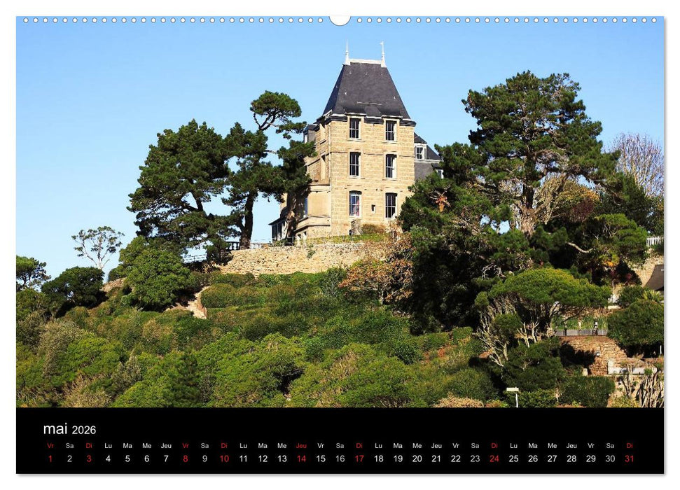 Dinard Perle de la Côte d'Émeraude (CALVENDO Calendrier supérieur 2026)