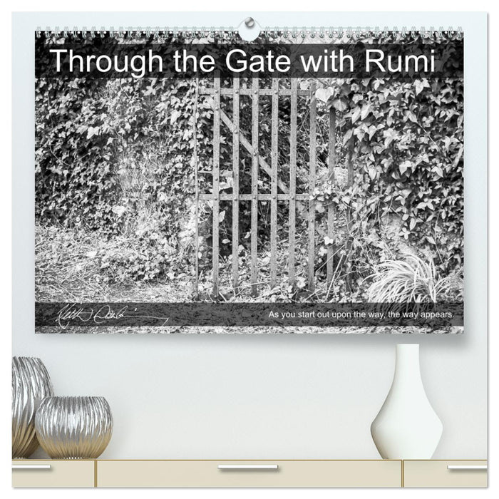 Through the Gate with Rumi (CALVENDO Premium-Calendar 2026)