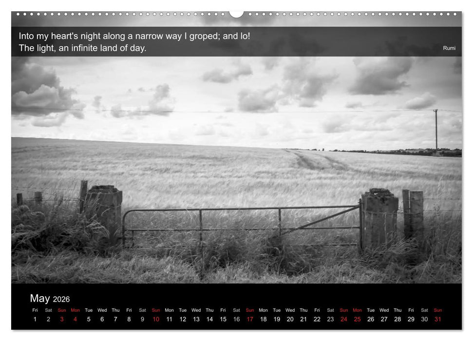 Through the Gate with Rumi (CALVENDO Premium-Calendar 2026)