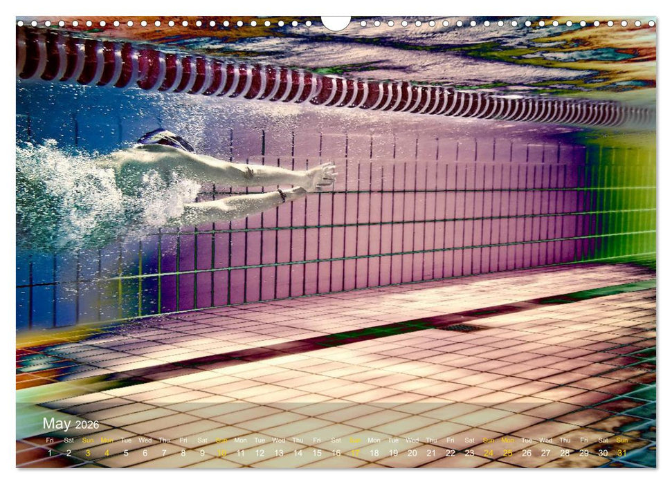 WATERPASSION (CALVENDO Monthly Calendar 2026)