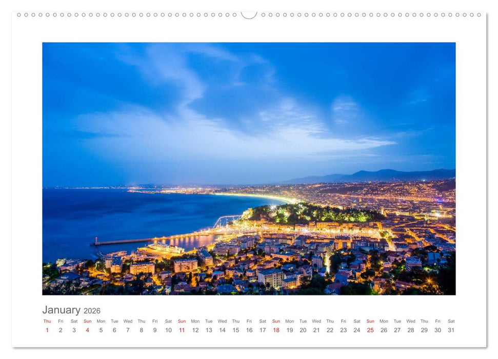 French Riviera moments (CALVENDO Premium-Calendar 2026)
