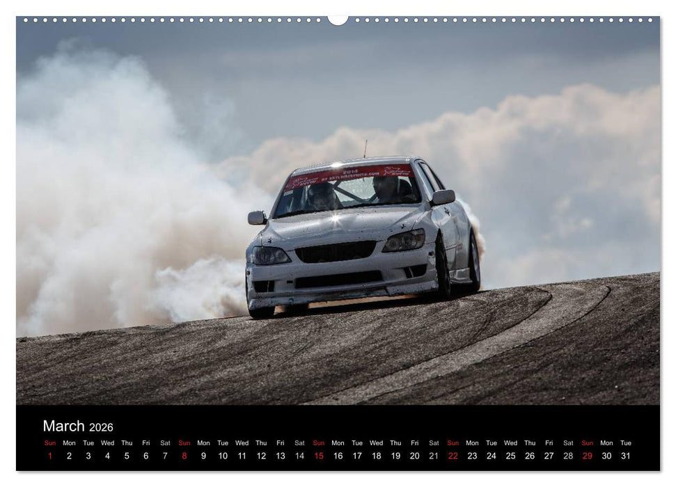 Drifting at the Nurburgring (CALVENDO Premium-Calendar 2026)