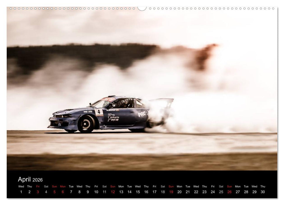 Drifting at the Nurburgring (CALVENDO Premium-Calendar 2026)