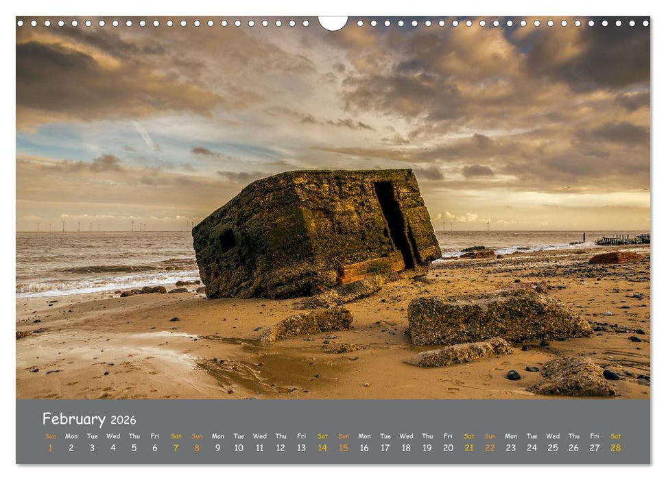 Sand n Sea in Norfolk (CALVENDO Monthly Calendar 2026)