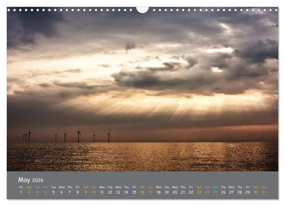 Sand n Sea in Norfolk (CALVENDO Monthly Calendar 2026)