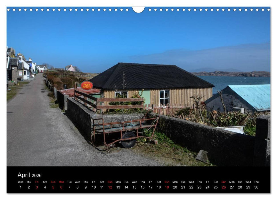 Iona Scotland's Mystical Isle (CALVENDO Monthly Calendar 2026)