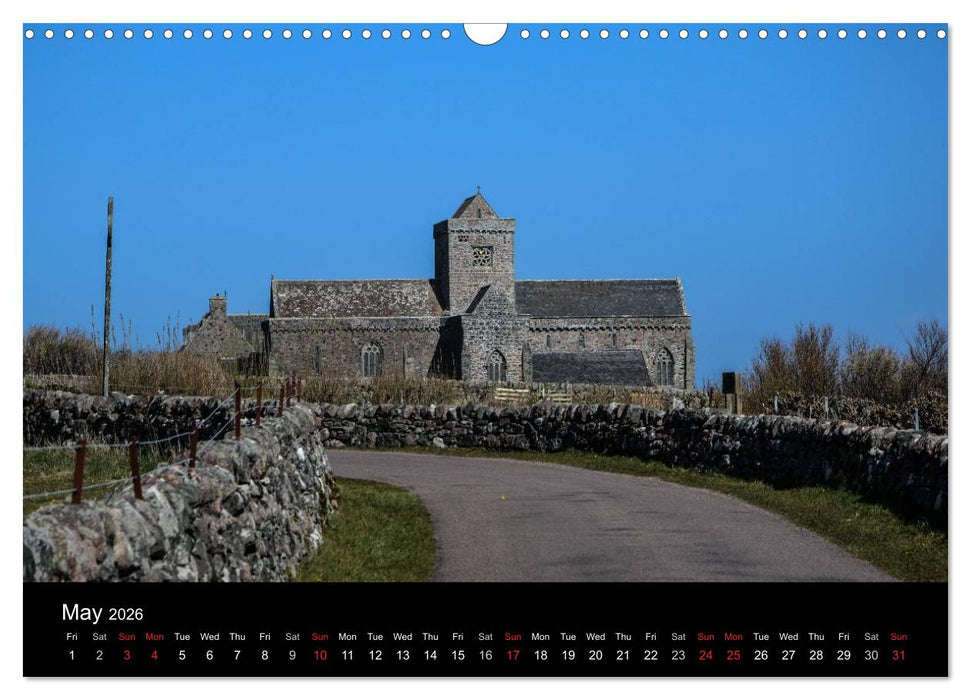 Iona Scotland's Mystical Isle (CALVENDO Monthly Calendar 2026)