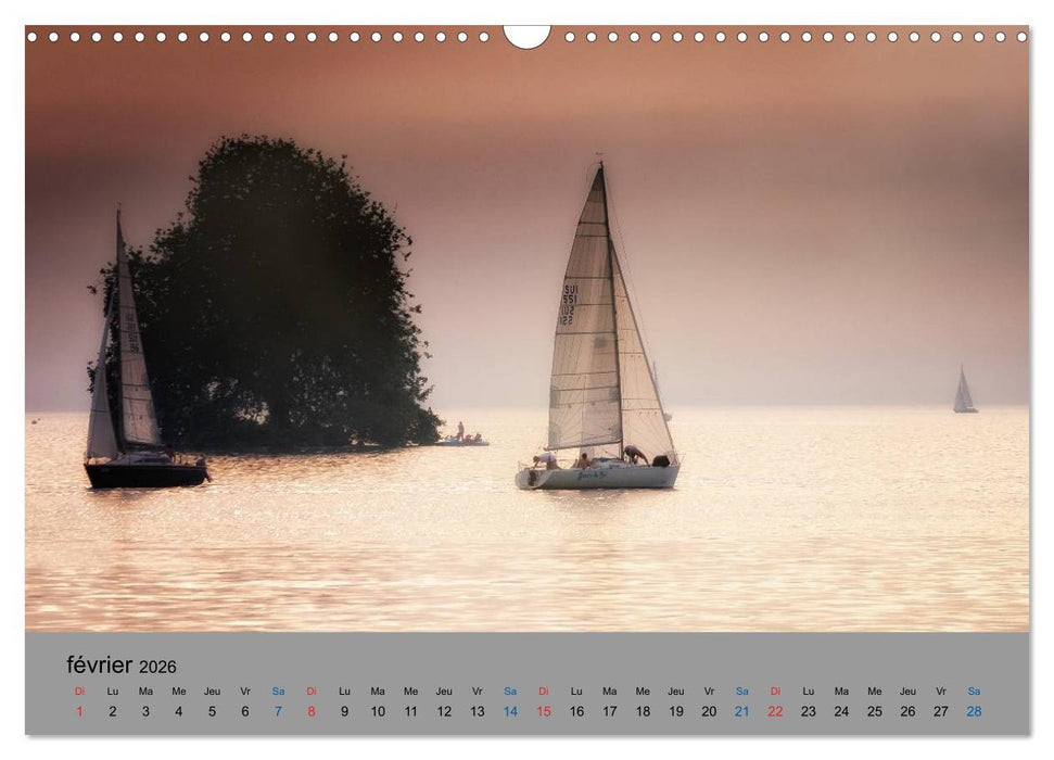 Montreux, la Riviera Suisse (CALVENDO Calendrier mensuel 2026)