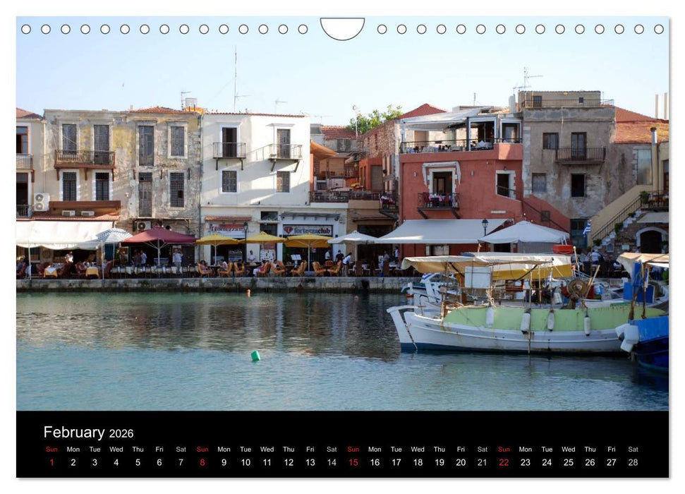 Crete the island of rebels (CALVENDO Monthly Calendar 2026)