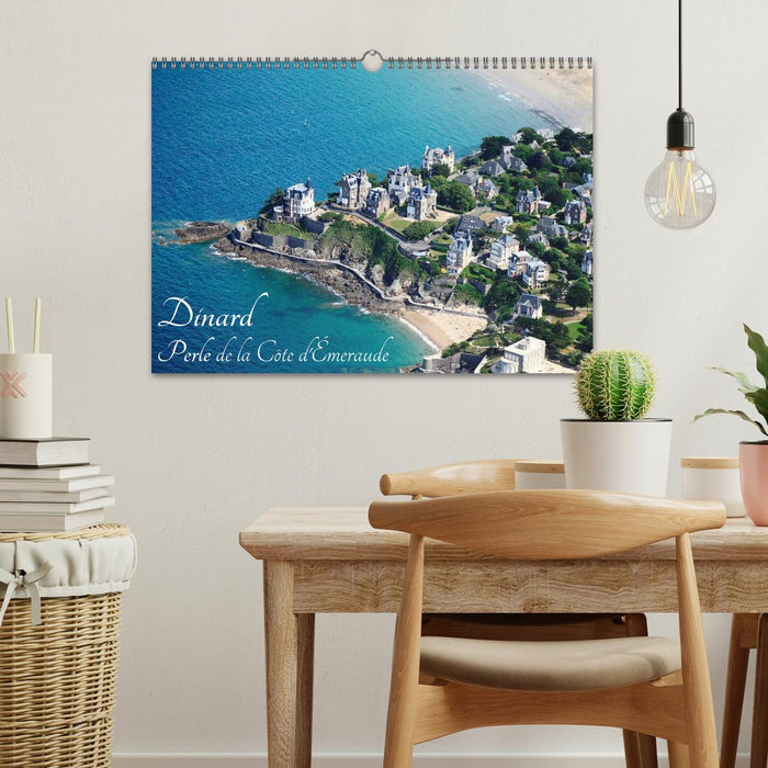 Dinard Perle de la Côte d'Émeraude (CALVENDO Calendrier mensuel 2026)
