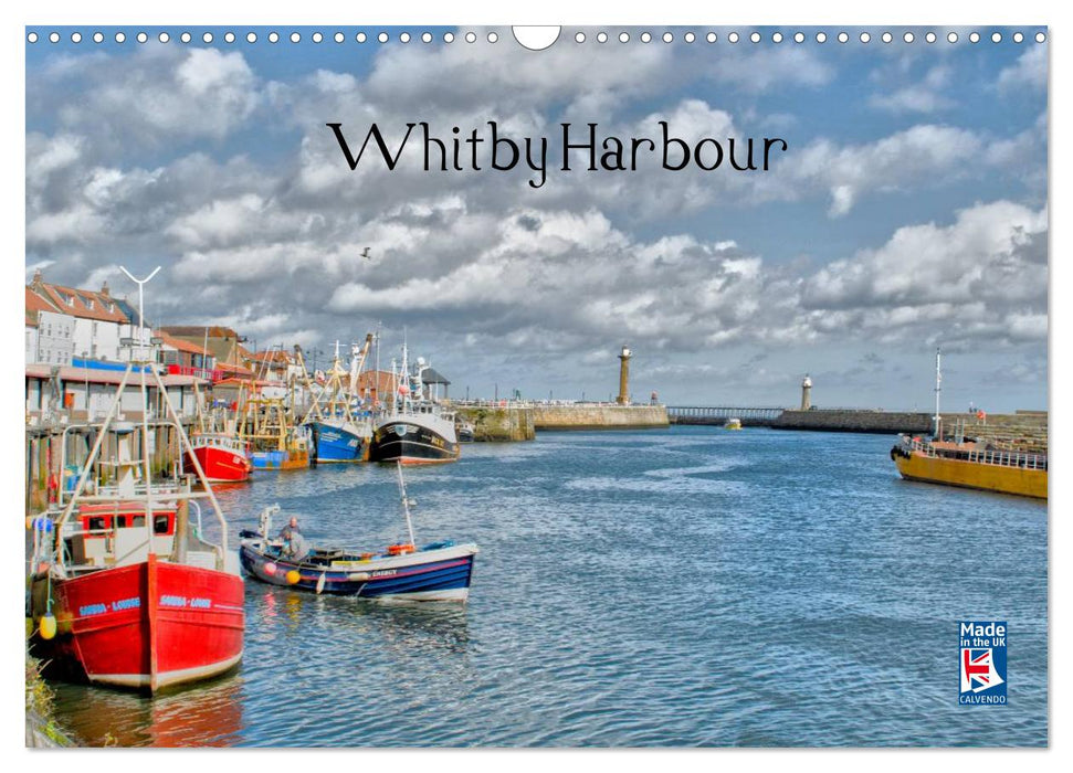 Whitby Harbour (CALVENDO Monthly Calendar 2026)