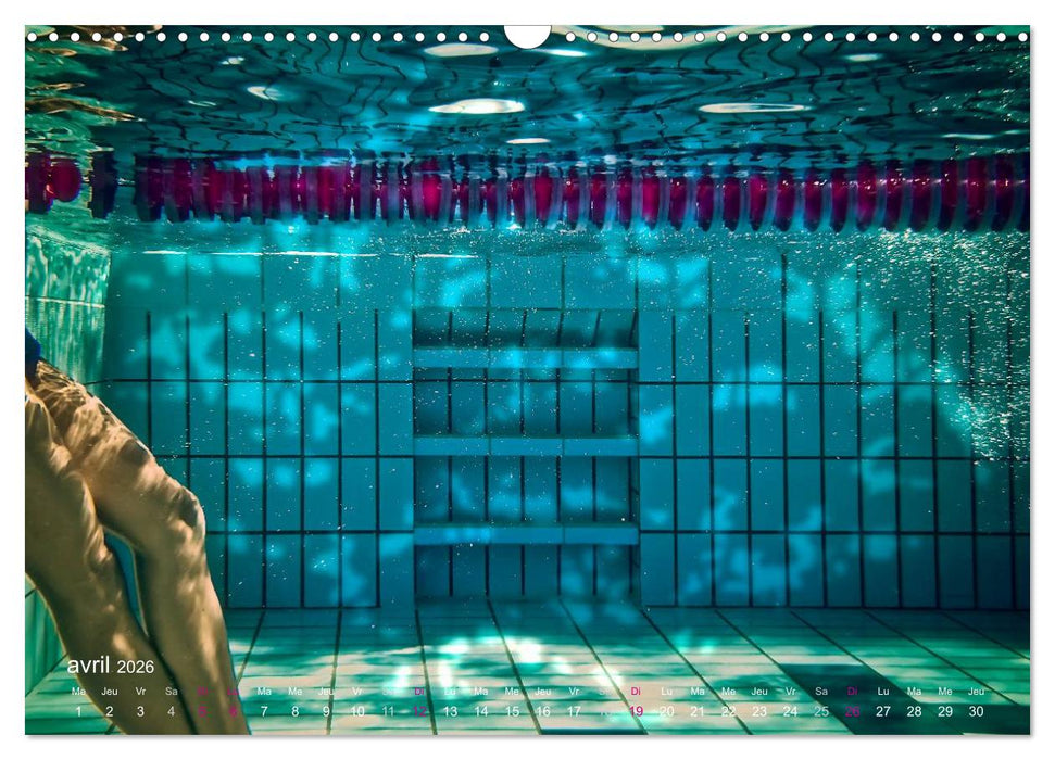 AQUAPASSION (CALVENDO Calendrier mensuel 2026)