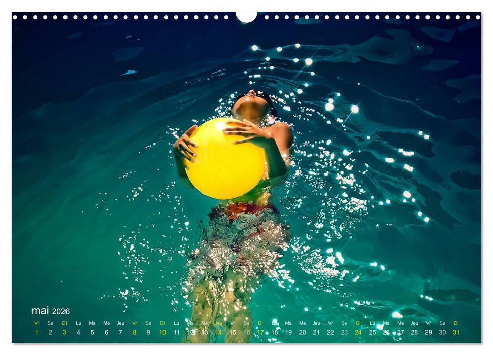 AQUAPASSION (CALVENDO Calendrier mensuel 2026)