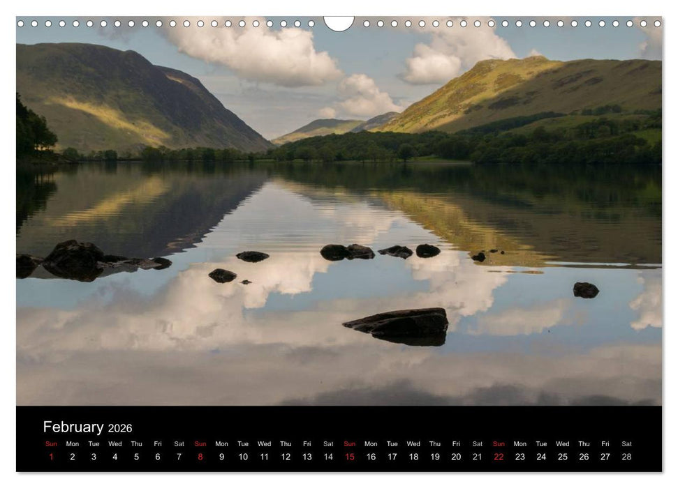The English Lake District (CALVENDO Monthly Calendar 2026)