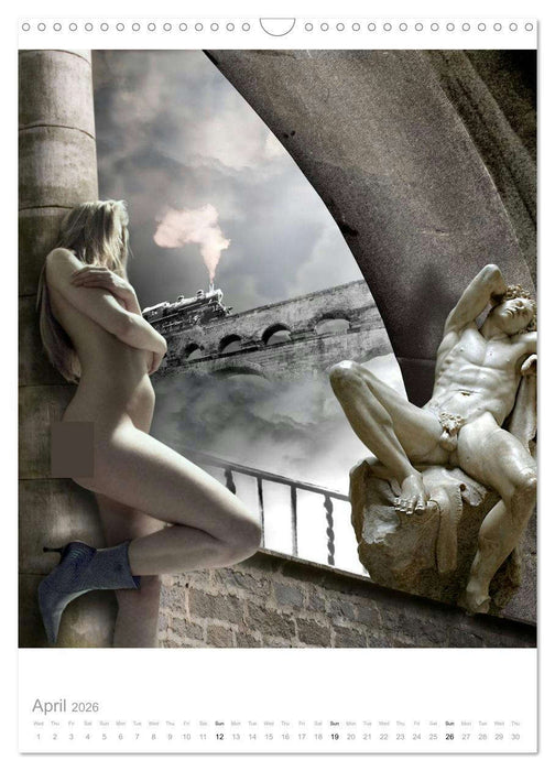 An Erotic Expedition to the World of Female Reveries (CALVENDO Monthly Calendar 2026)