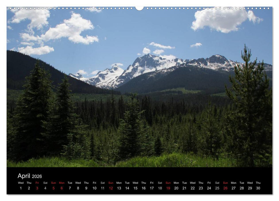 From Pacific to the Mountains 2026 (CALVENDO Premium-Calendar 2026)