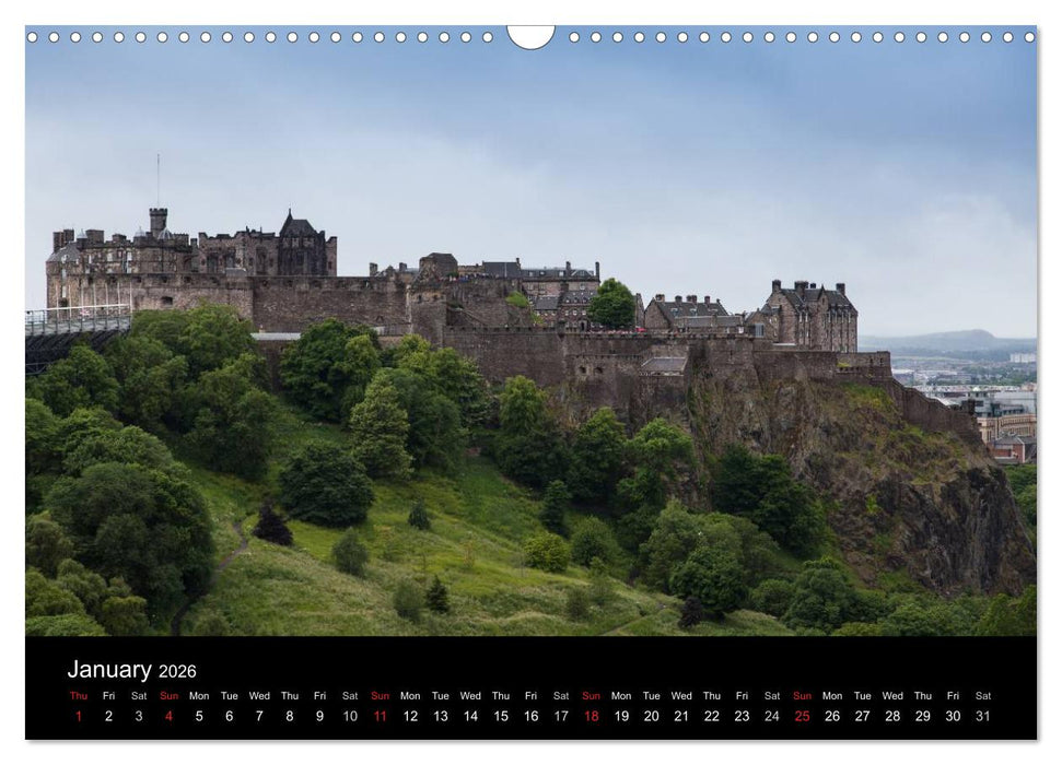 A Journey through the United Kingdom (CALVENDO Monthly Calendar 2026)