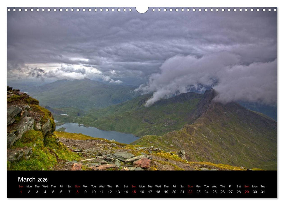 A Journey through the United Kingdom (CALVENDO Monthly Calendar 2026)