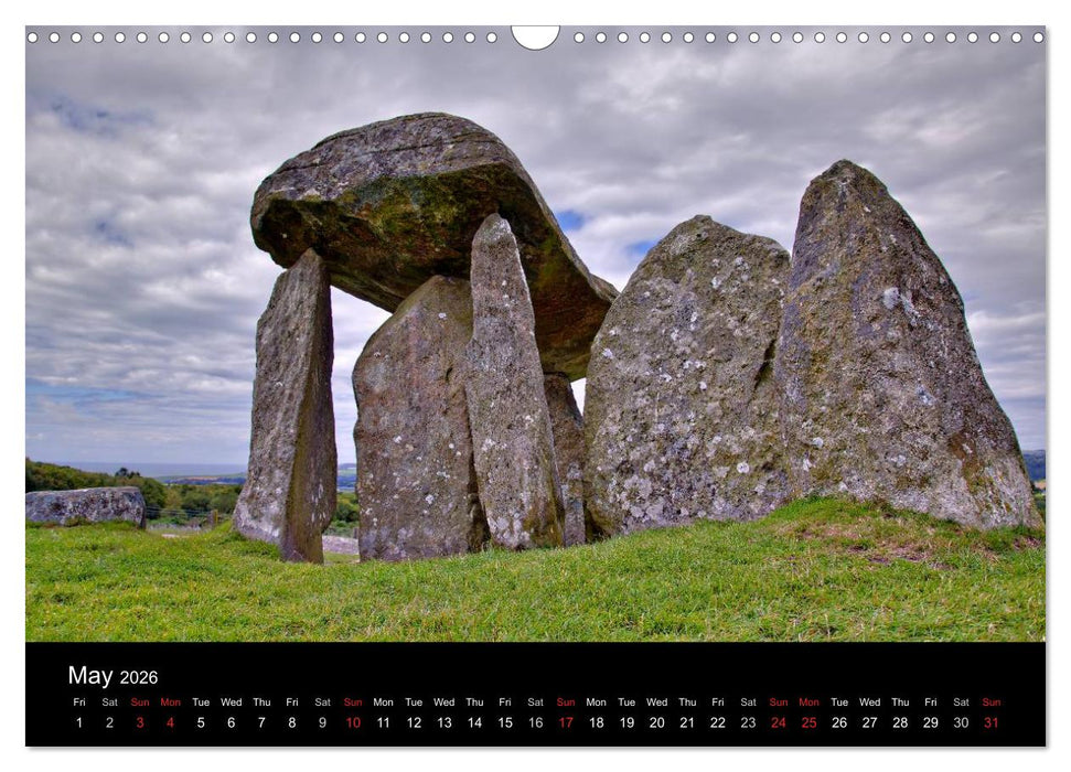 A Journey through the United Kingdom (CALVENDO Monthly Calendar 2026)