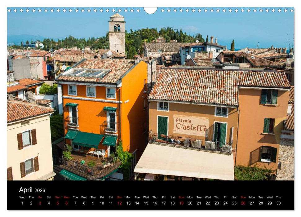 Lake Garda Italy (CALVENDO Monthly Calendar 2026)